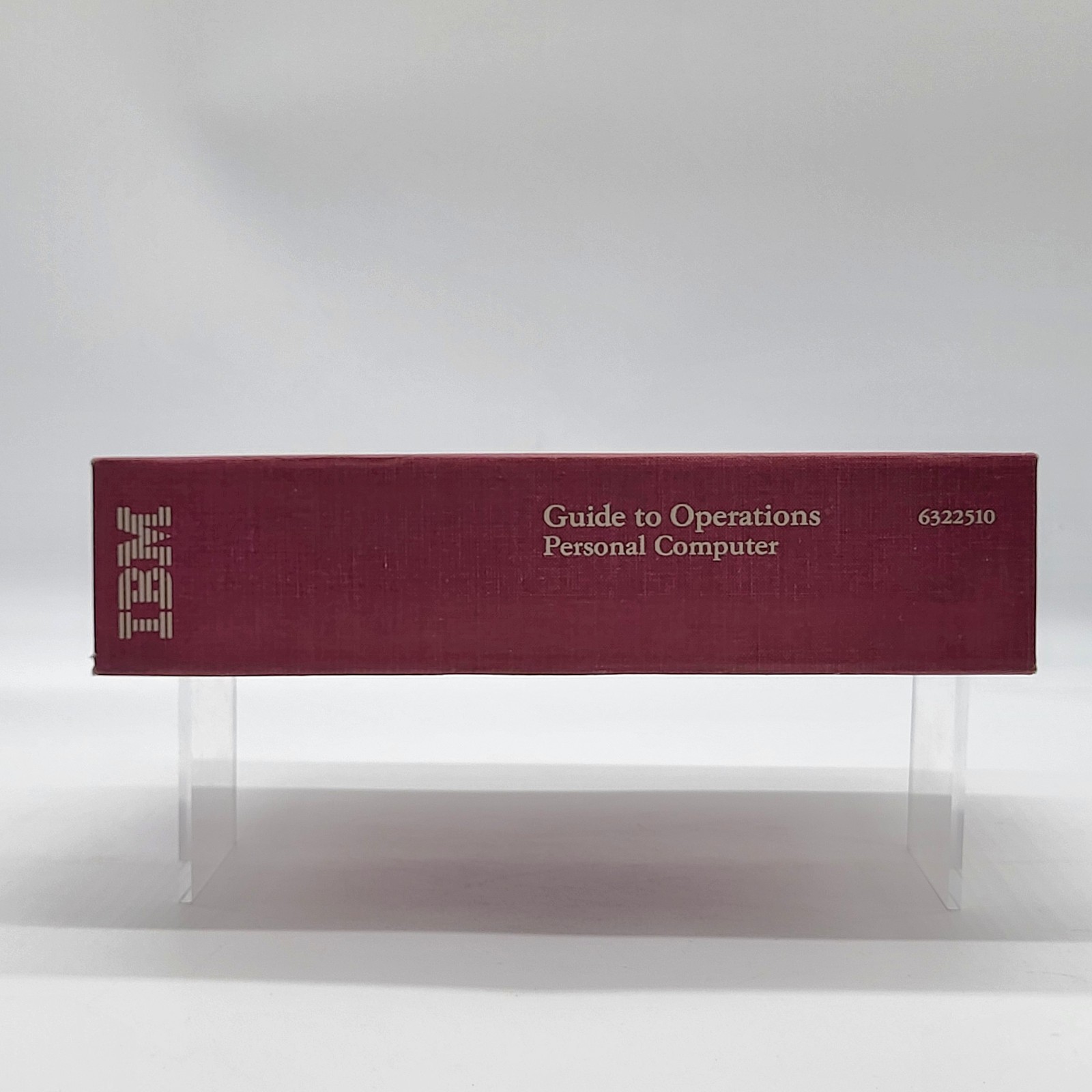 IBM Guide to Operations Personal Computer Hardware Reference Library 6322510