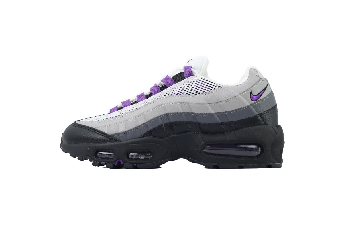 Nike Air Max 95 'Grey Purple' Men'sHD8015-003CSize 7-12