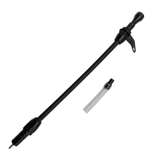 Short (18.3IN) TH400 Transmission Dipstick,Short Dipstick Bellhousing Black