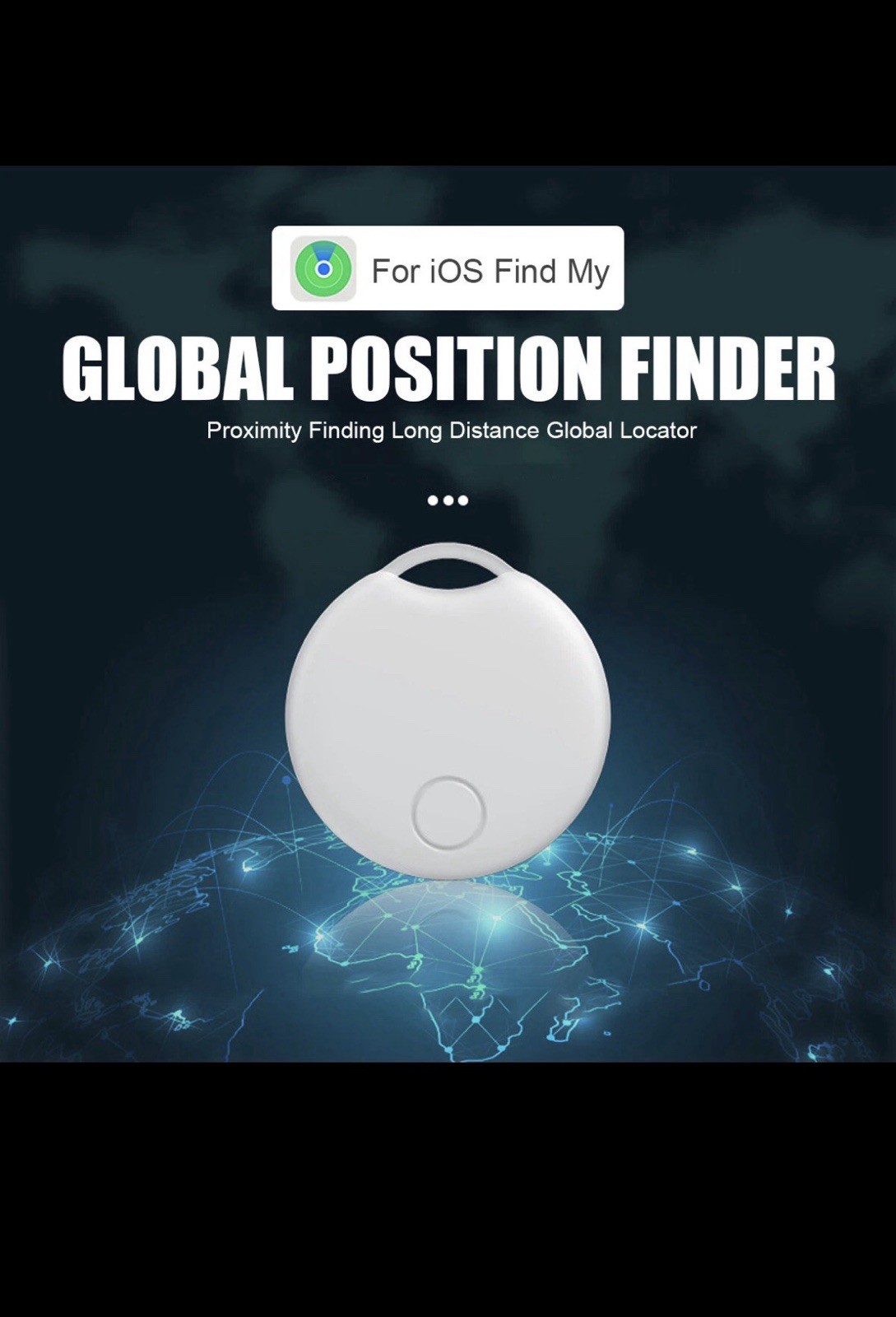 Mini Smart Tracking Device Air Tag Tracker Bike Car Purse Key for Apple Find My！
