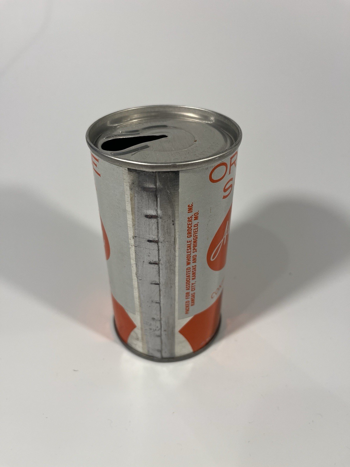 Vintage 1970s Always Good Orange Soda Can