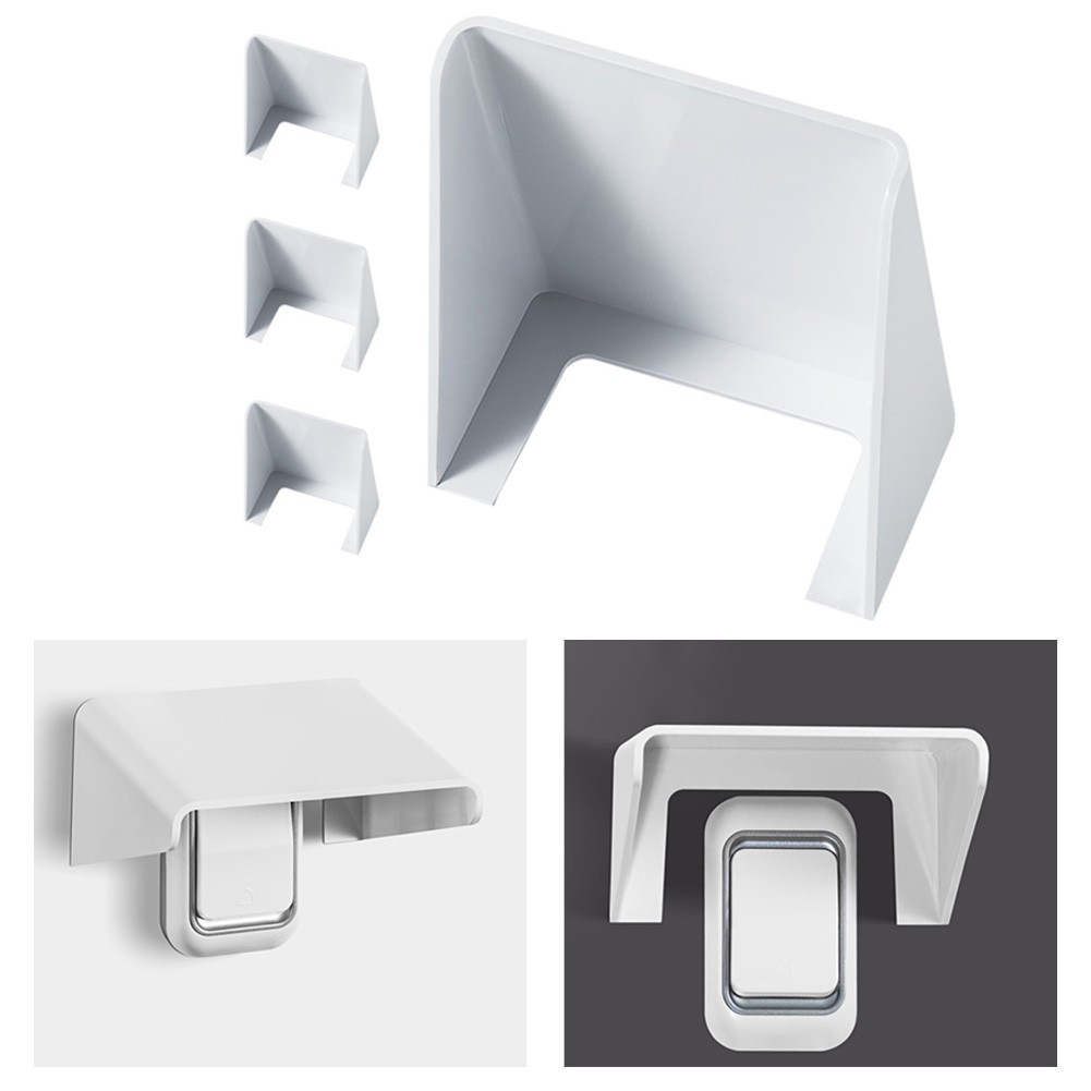 Doorbell Protector Doorbell Cover ABS Construction For Fingerprint Sensors