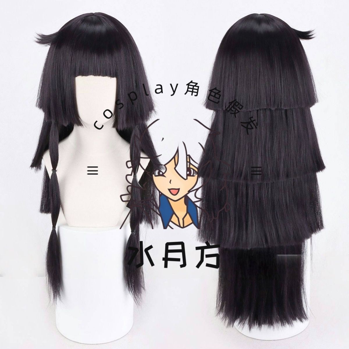 Alluka Zoldyck HUNTER×HUNTER Cartoon Cosplay Wig Heat Resistant Synthesis Wigs