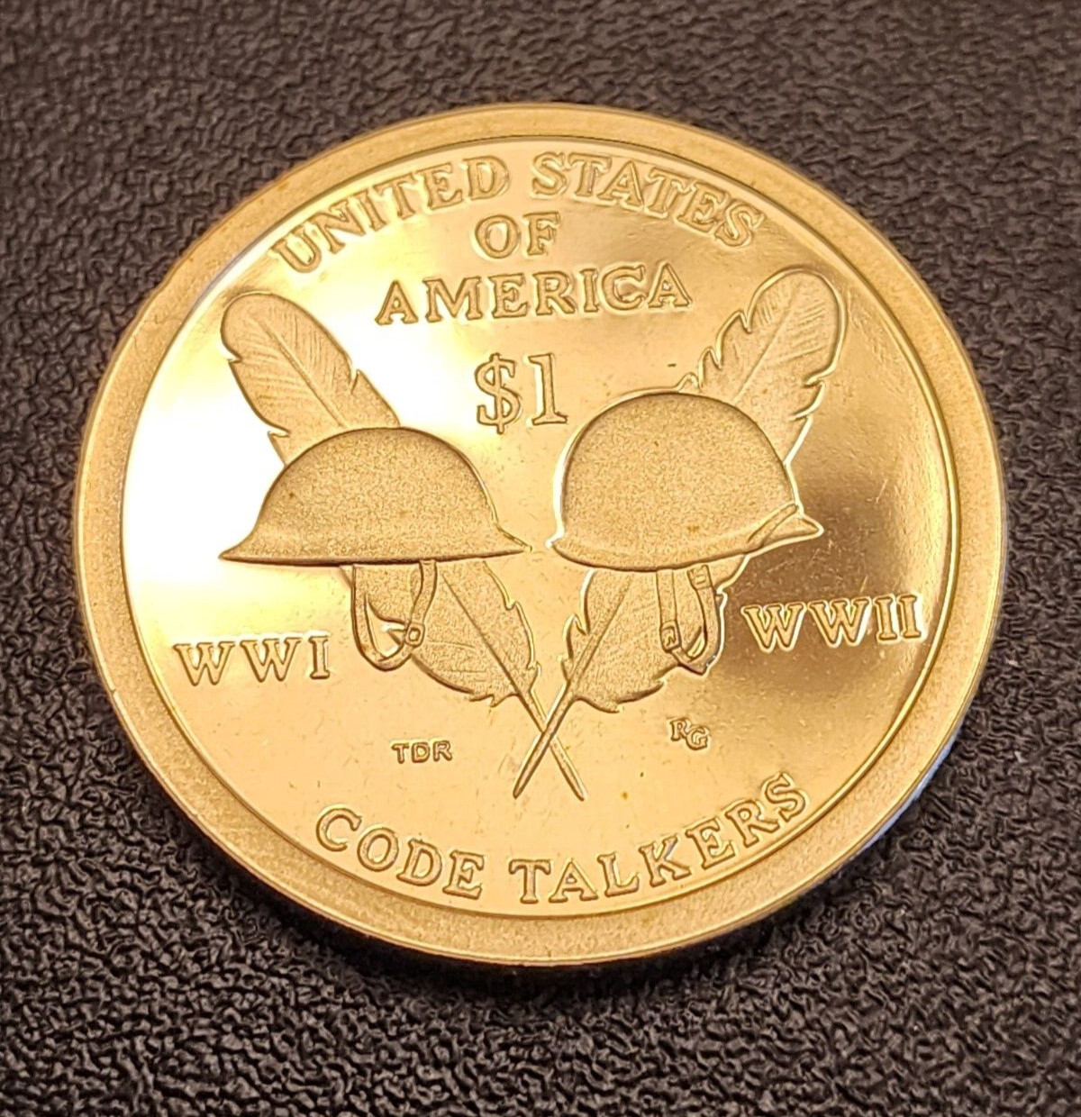 2016 S Proof Sacagawea Native American Dollar - Code Talkers - From a Proof Set
