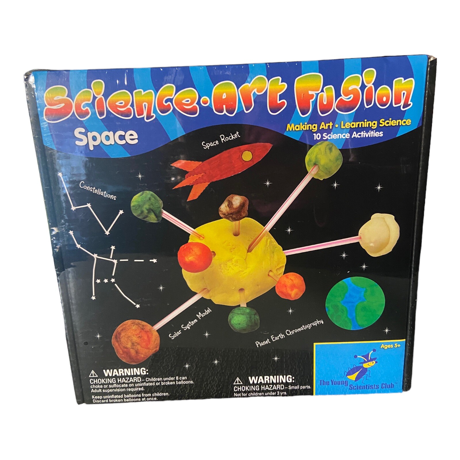 Science-Art Fusion (Space) Making Art Learning Science 10 Science Activities NEW