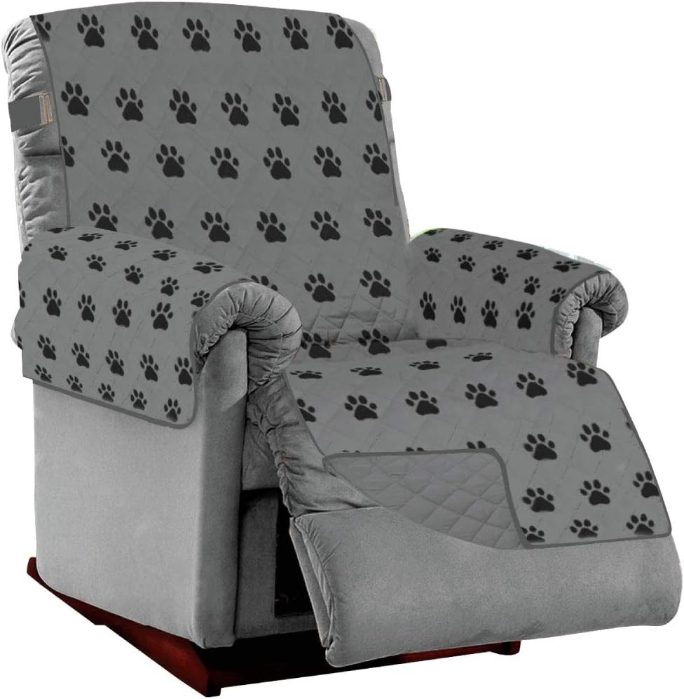 Couch Chaise Covers Dogs Reversible Furniture Protector W/ Strap Stain & Tear