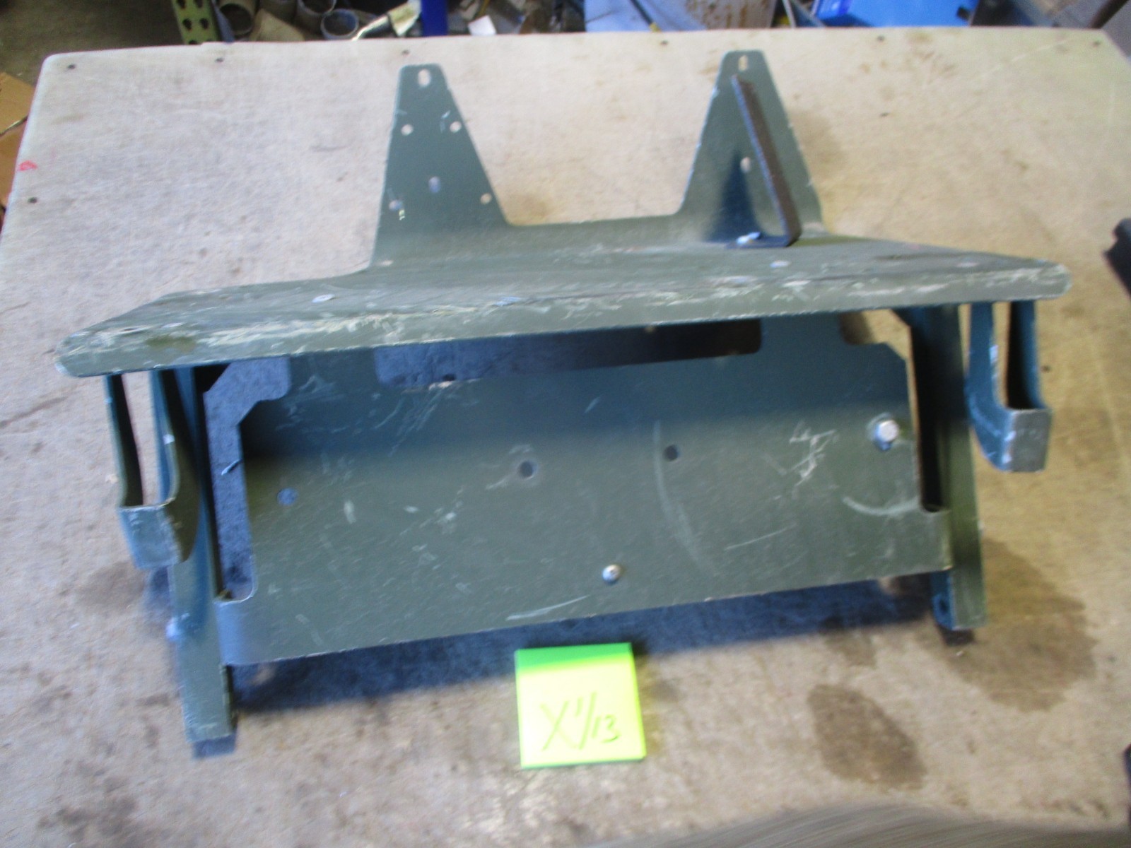 Used Radio Mounting Deck w/INTERCOM or SPEAKER MOUNT, Scuffs/Scrapes, for HMMWV