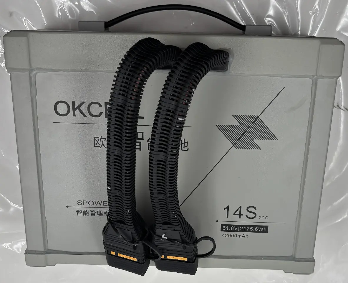 OKCELL 14S42AH LIPO 14S 51.8V 42000MAH 42AH 20C INTELLIGENT AGRI DRONE BATTERY