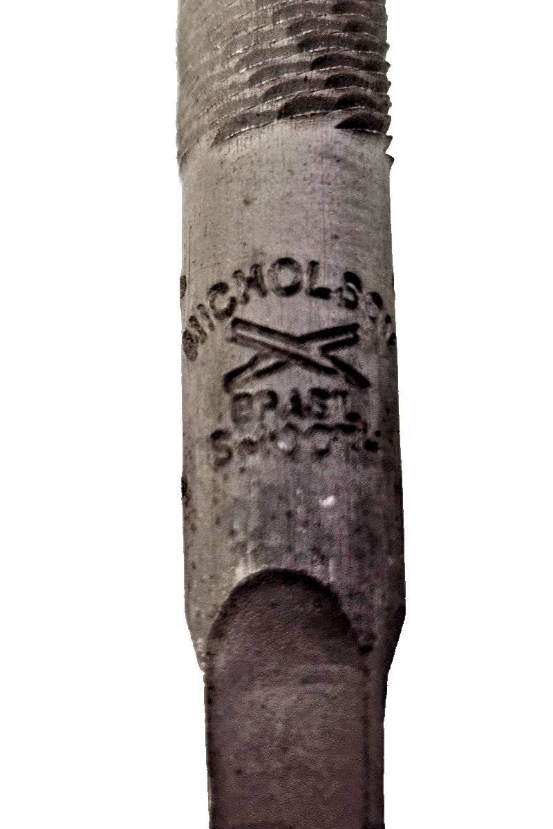 11969N Nicholson 8" Round Smooth Cut File Single Cut