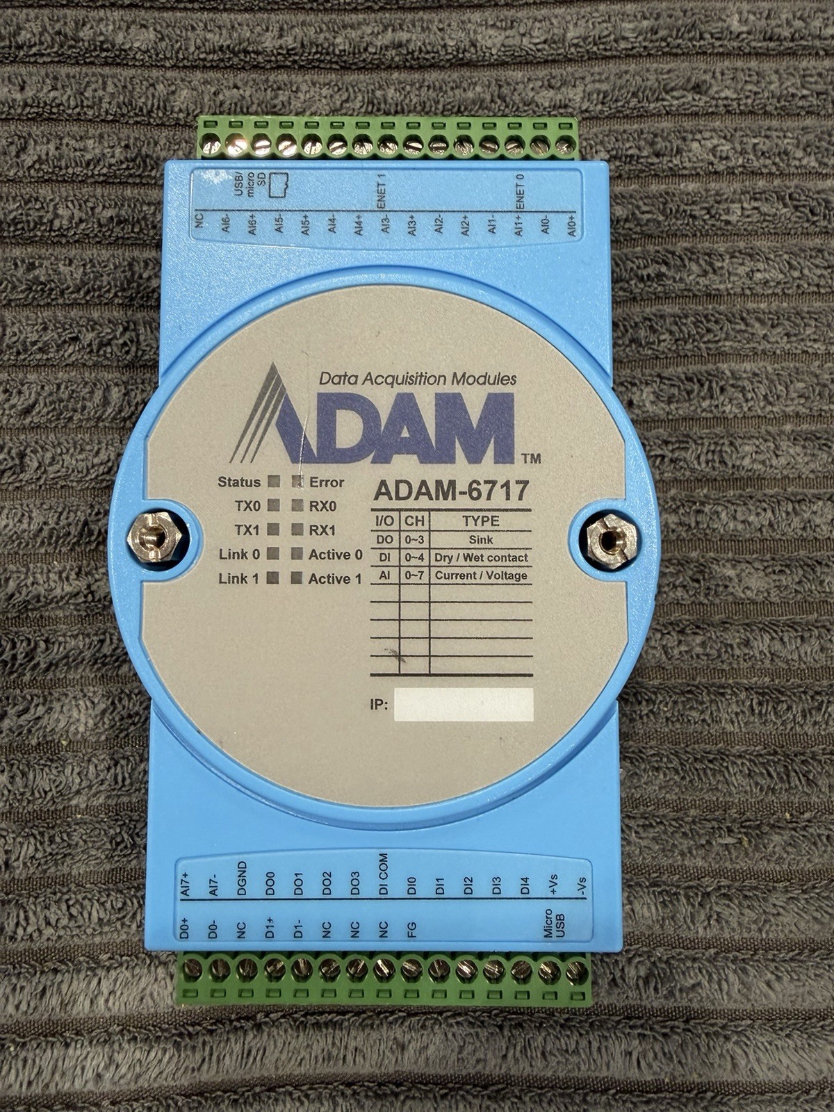 Advantech ADAM-6717-A Intelligent I/O Gateway