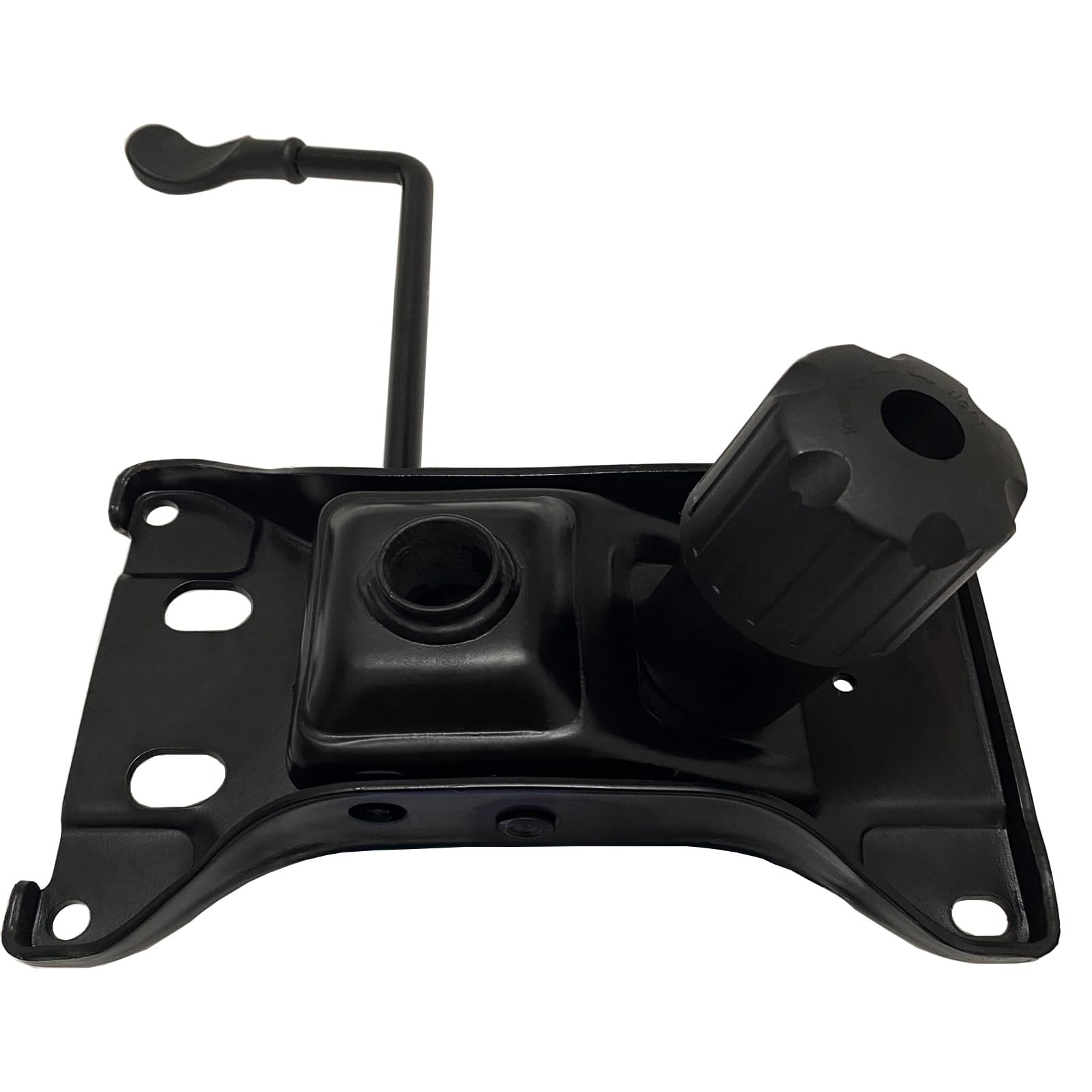 500LBS Office Chair Tilt Control Mechanism Swivel Base 6x10.2 Inch Holes Black