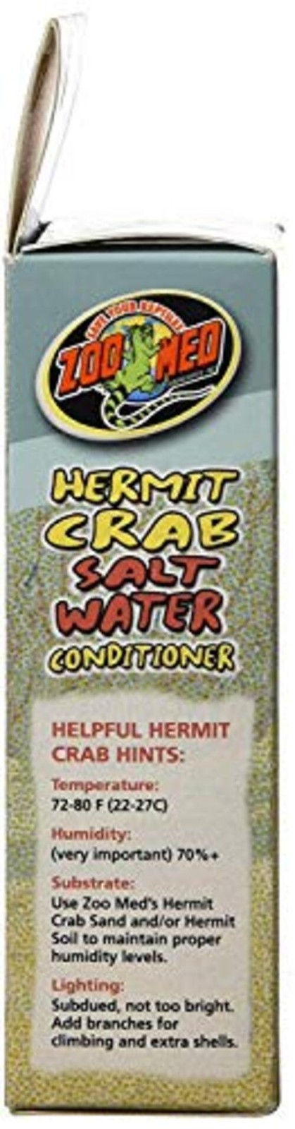 (3 Pack) Hermit Crab Salt Water Conditioner, 2.25-Ounce Each