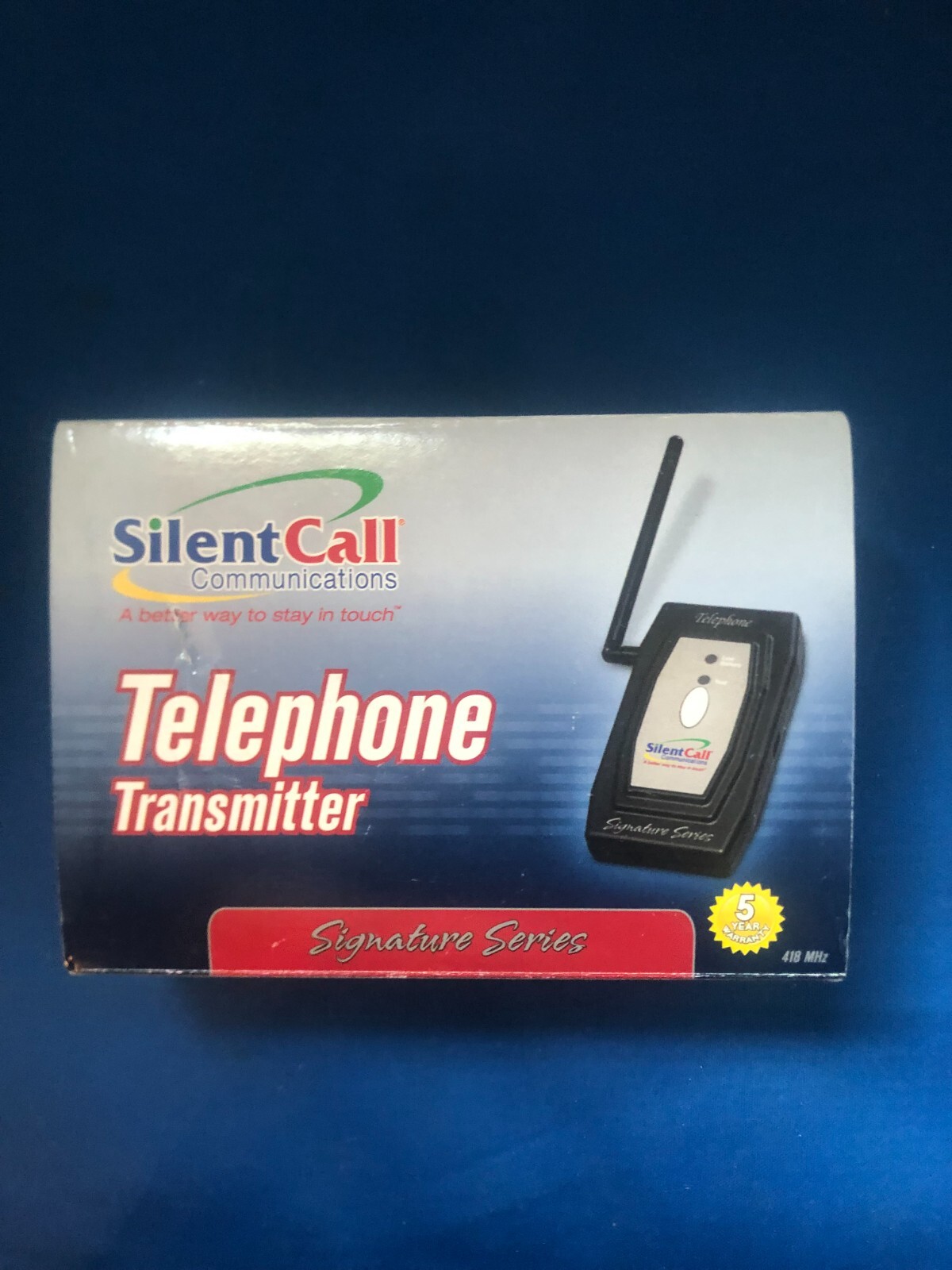 SilentCall Telephone Transmitter Black BRAND NEW