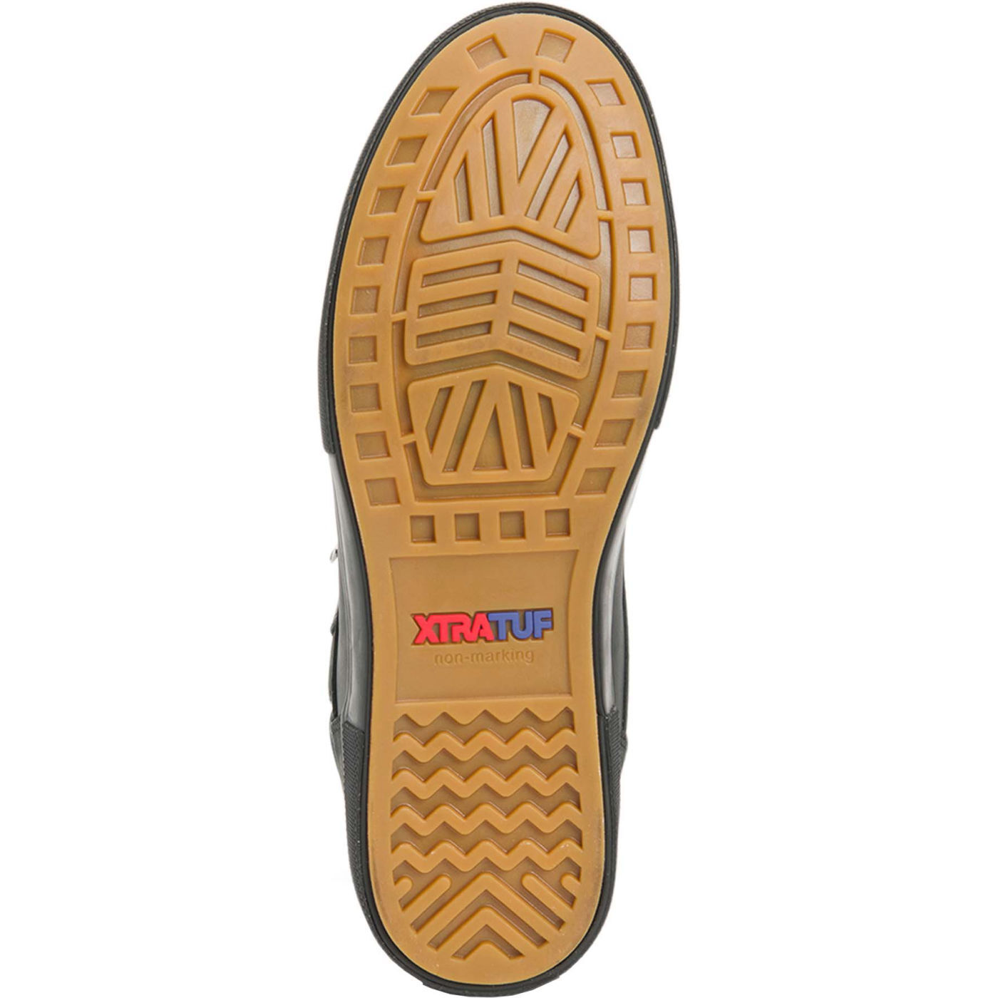 XTRATUF BLACK LEATHER ANKLE DECK