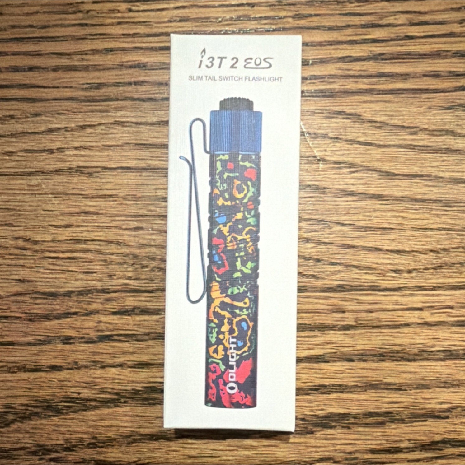 Olight I3T 2 EOS 80’s Camo Limited Edition LED Flashlight