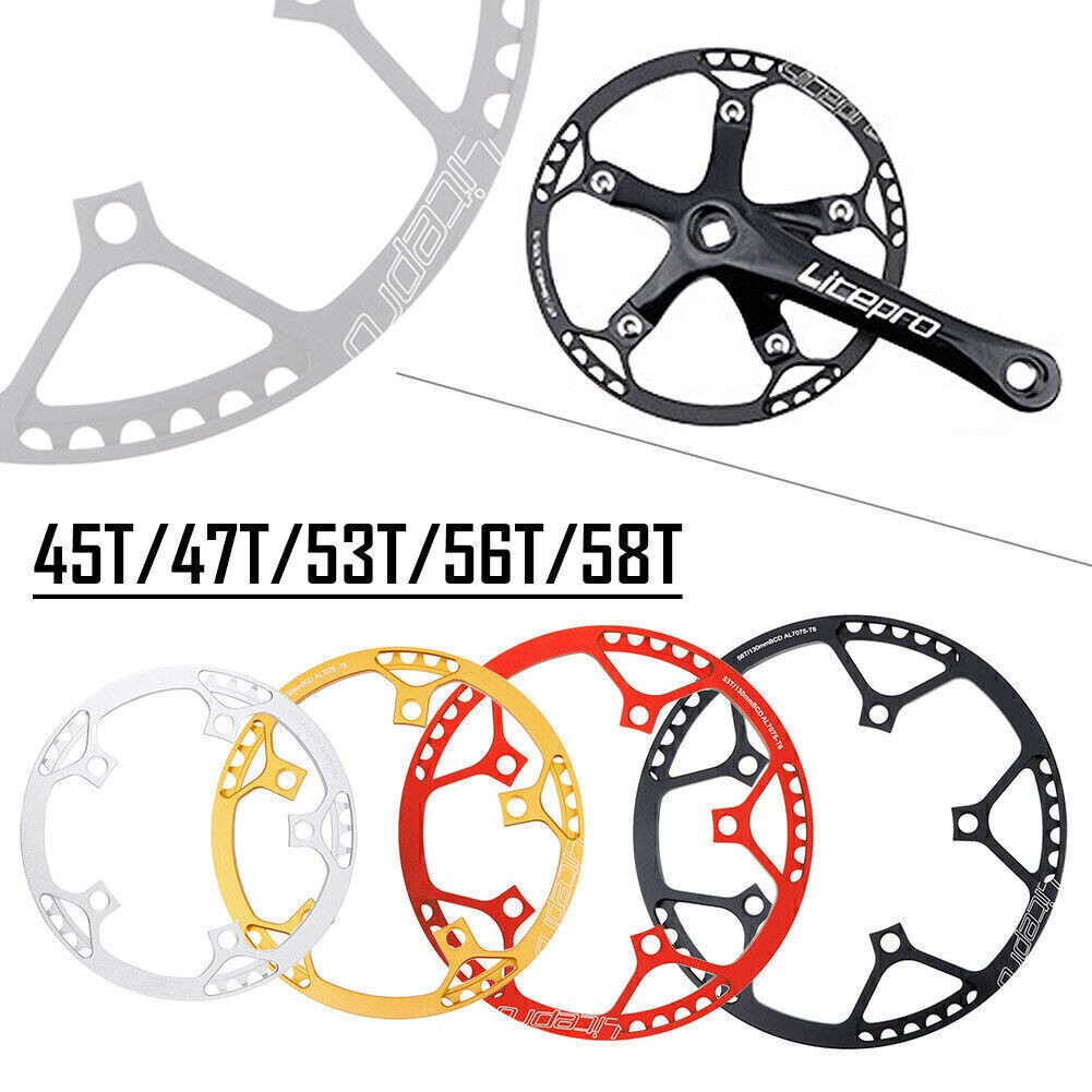 Litepro Road Bike 130BCD 45-58T Chainring Folding Bike Sprocket