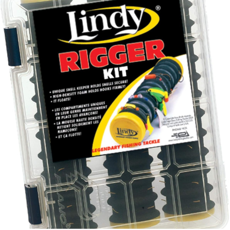Lindy Rigger for Walleye Fishing - Keeps Snells and Rigs Organized