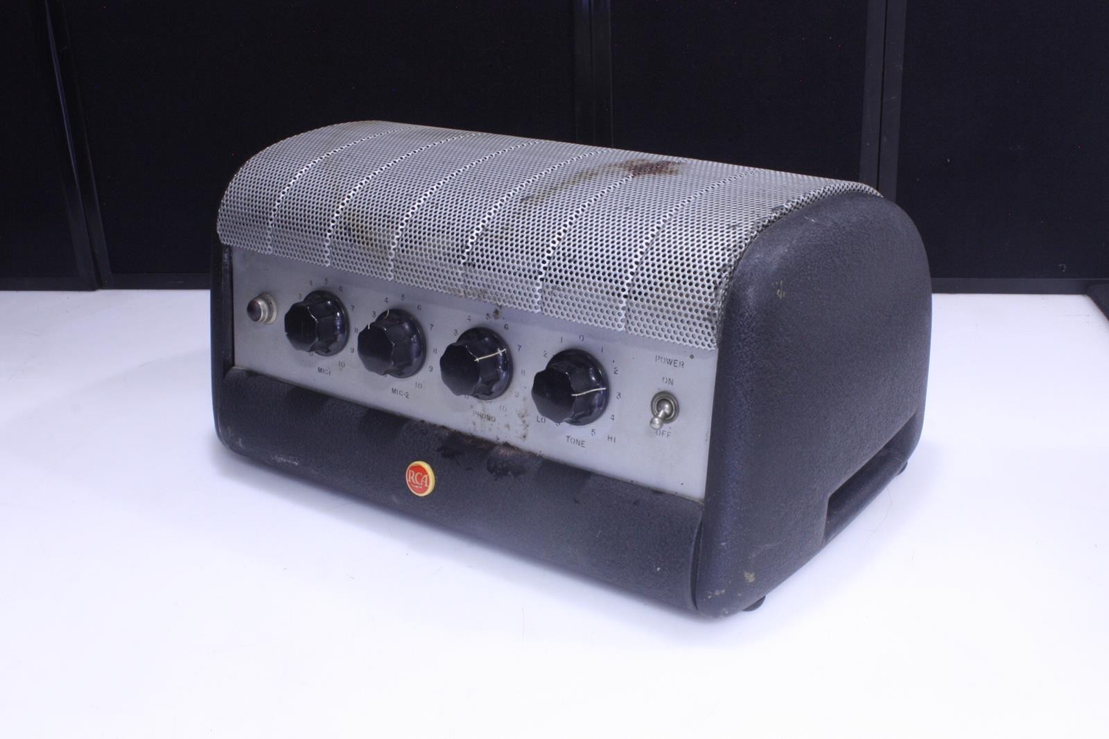 AS IS RCA #1 MI-12295 Vintage collectible PA tube amplifier powers on SKU224916