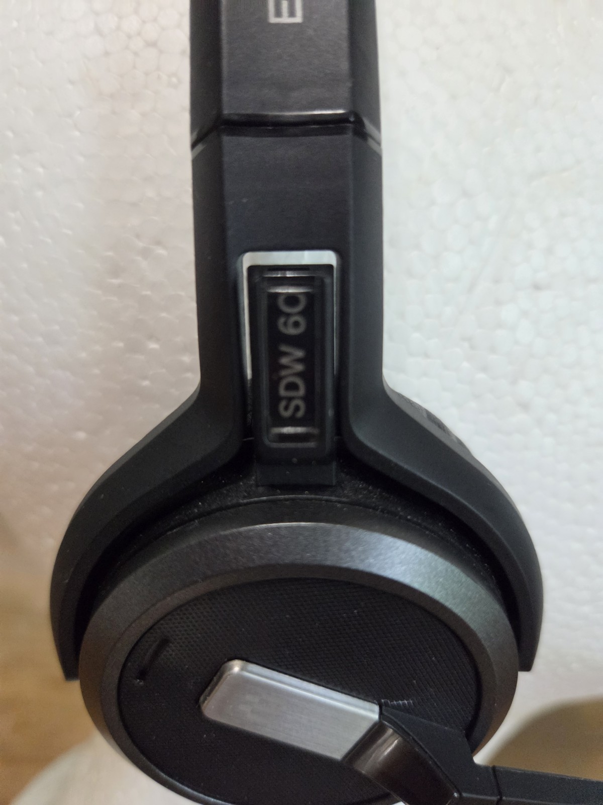 EPOS Sennheiser SDW60 Binaural On-Ear DECT Wireless Headset Only Black