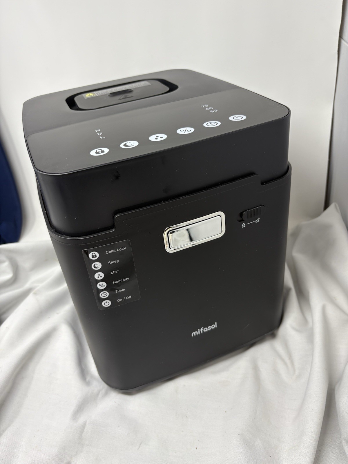 Mifasol Humidifier Stainless Steel Humidifier 0.87Gal Steam Warm Mist Excellent