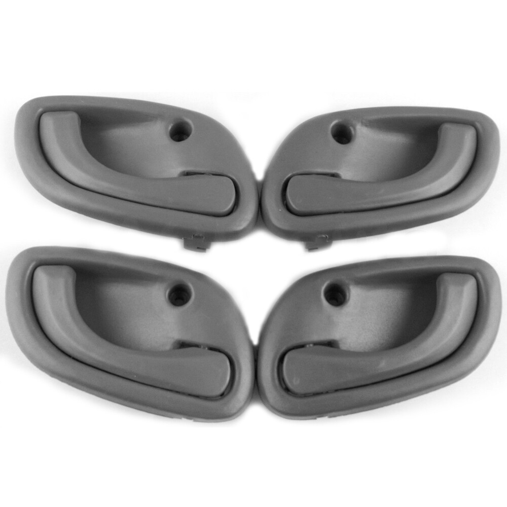 4PCS Auto Car Inside Door Handle Left Right Gray For 1998-2001 Suzuki Baleno