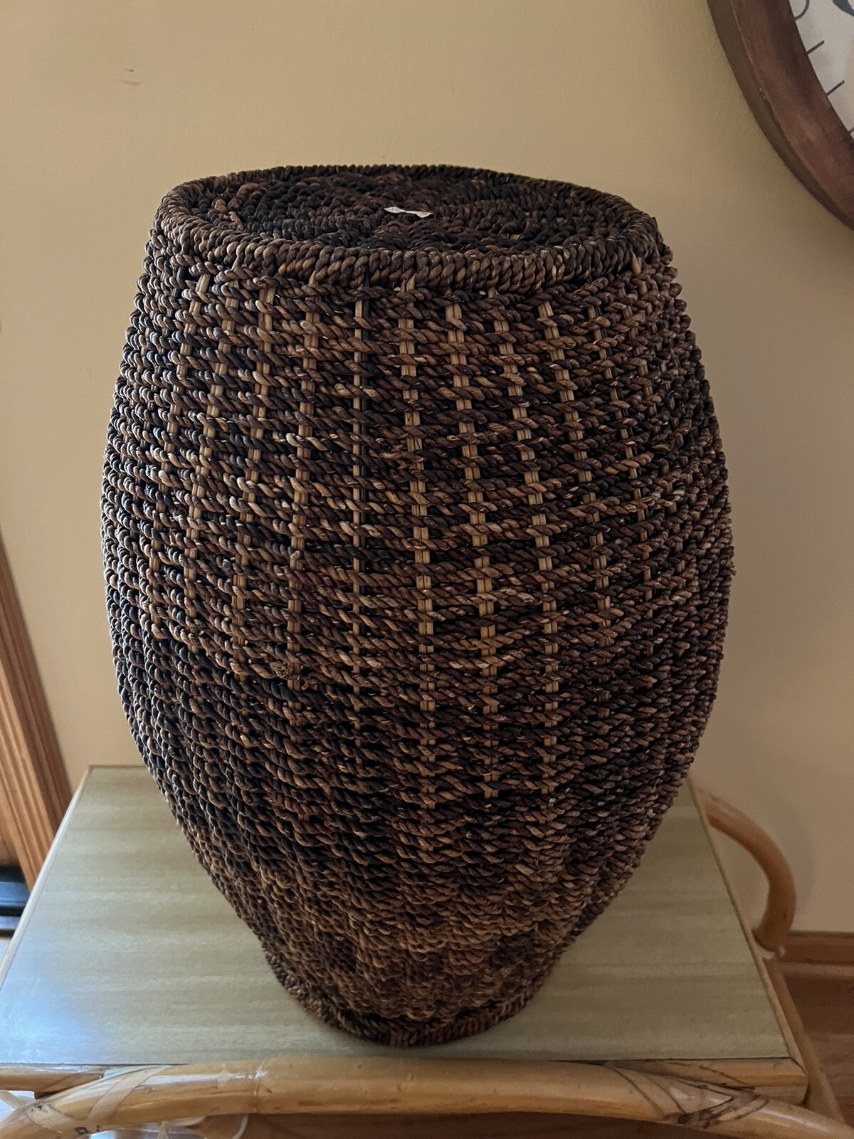 Crate And Barrel Large Floor Basket