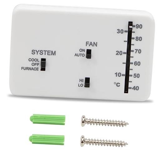 RV Analog Thermostat 3106995.032 Replacement for Dometic (Cool Only/Furnace)