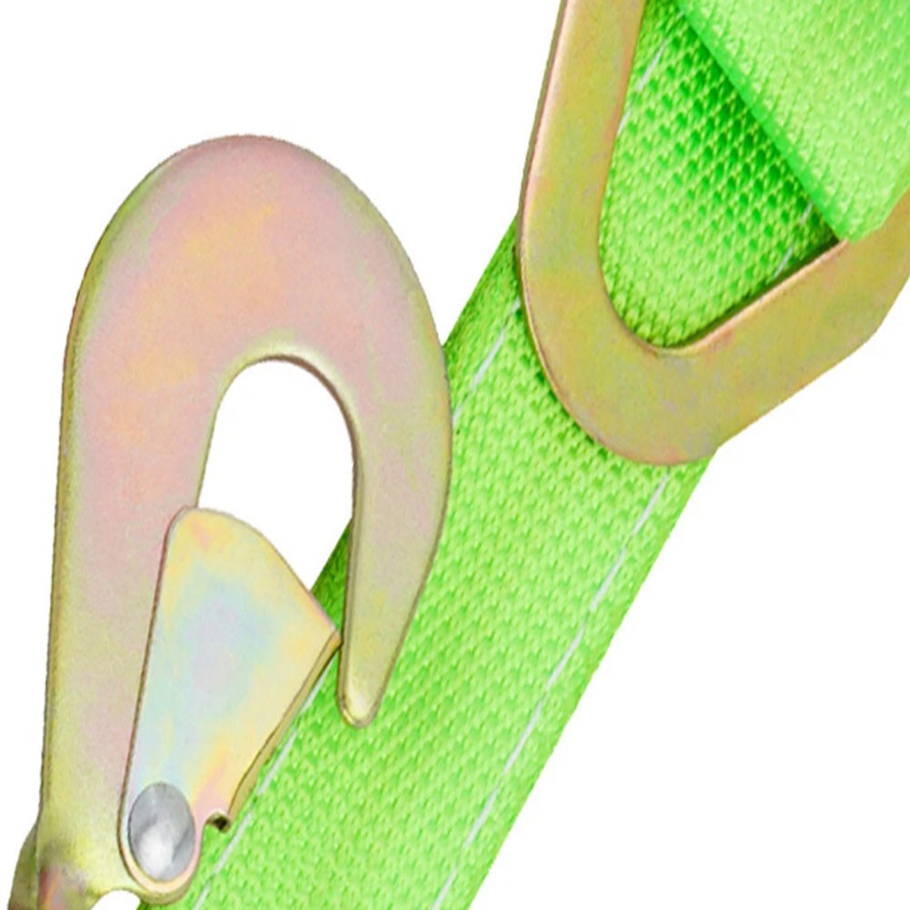V-Bridle Recovery Strap 2"x4' w/Snap Hooks w/ Cordura Sleeve & Axle Straps Tow