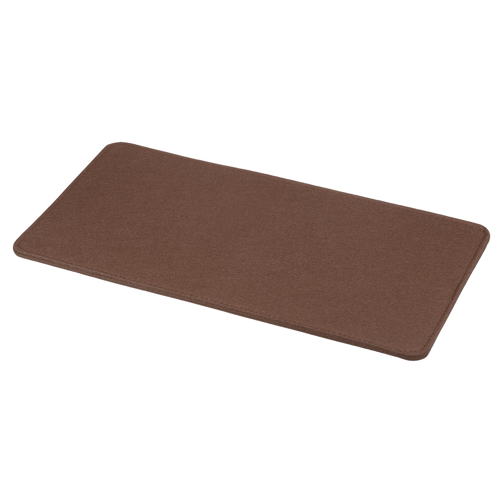 Felt Base Shaper, 14 x 7 Inch Rectangle Bag Bottom Shaper, Coffee