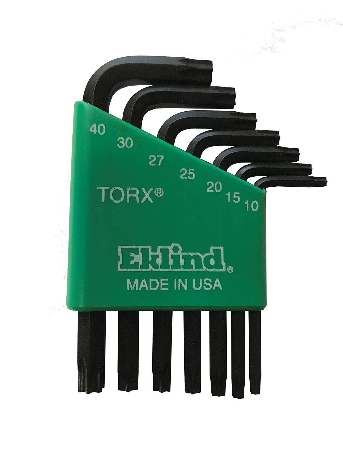 7 PCS EKLIND 10807 TORX Star LKey Set T10T40 Short Series Hand Hardware