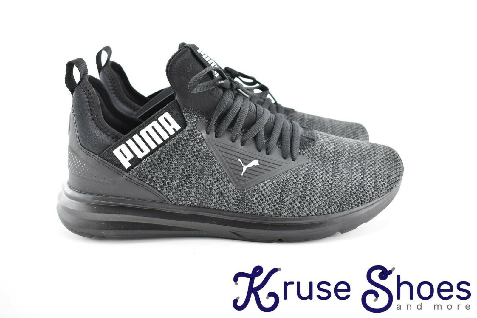 Puma Enzo Beta Men's "Black" Knit Athletic Trainer Sneakers Size 11M