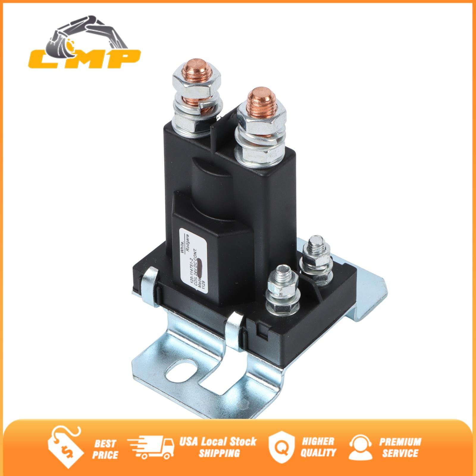 DC 24V Loader Starting Relay 120-114751-2 for High Current Contactor Coil