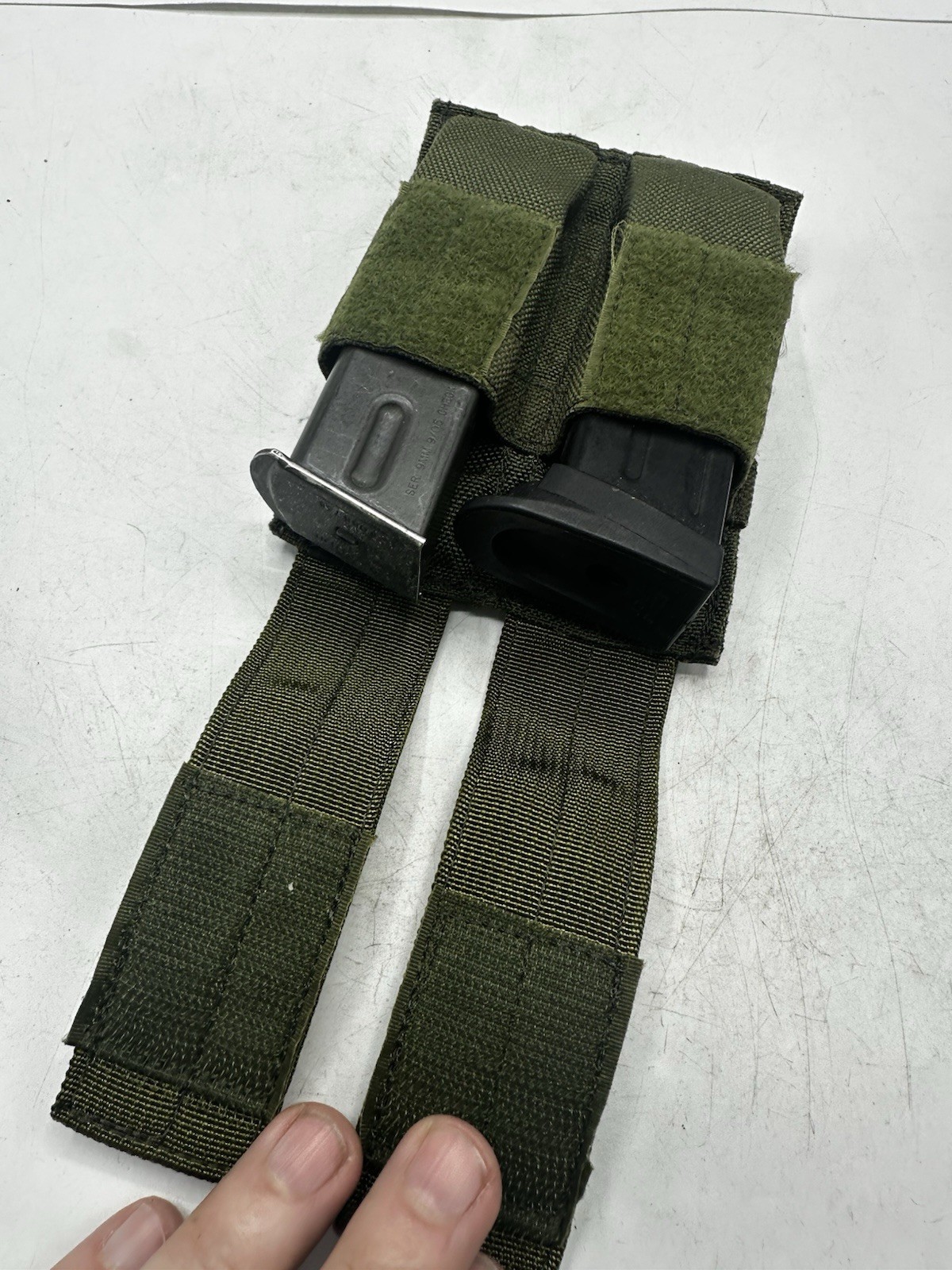 Eagle Industries Double Pistol Reload Pouch Belt ALICE Olive Drab GWOT