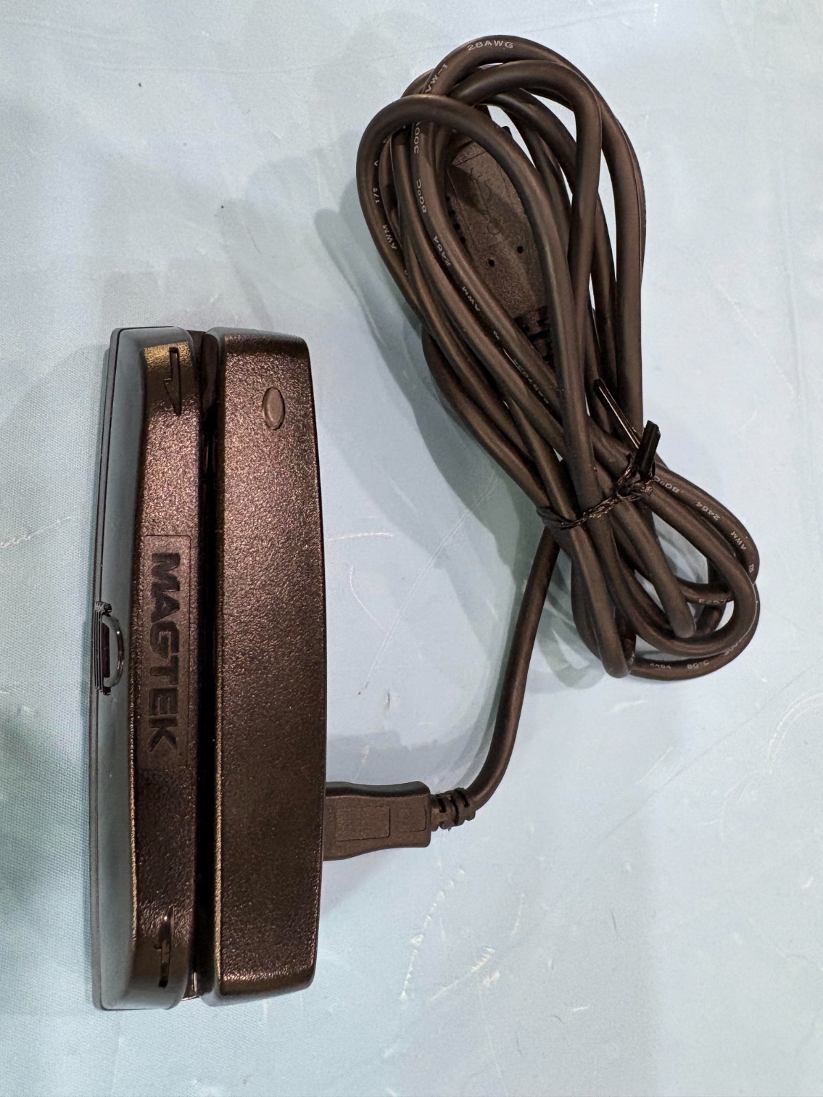 MagTek Dynamag USB Magnetic Stripe Card Reader PN 21073062 - With Box & Cable