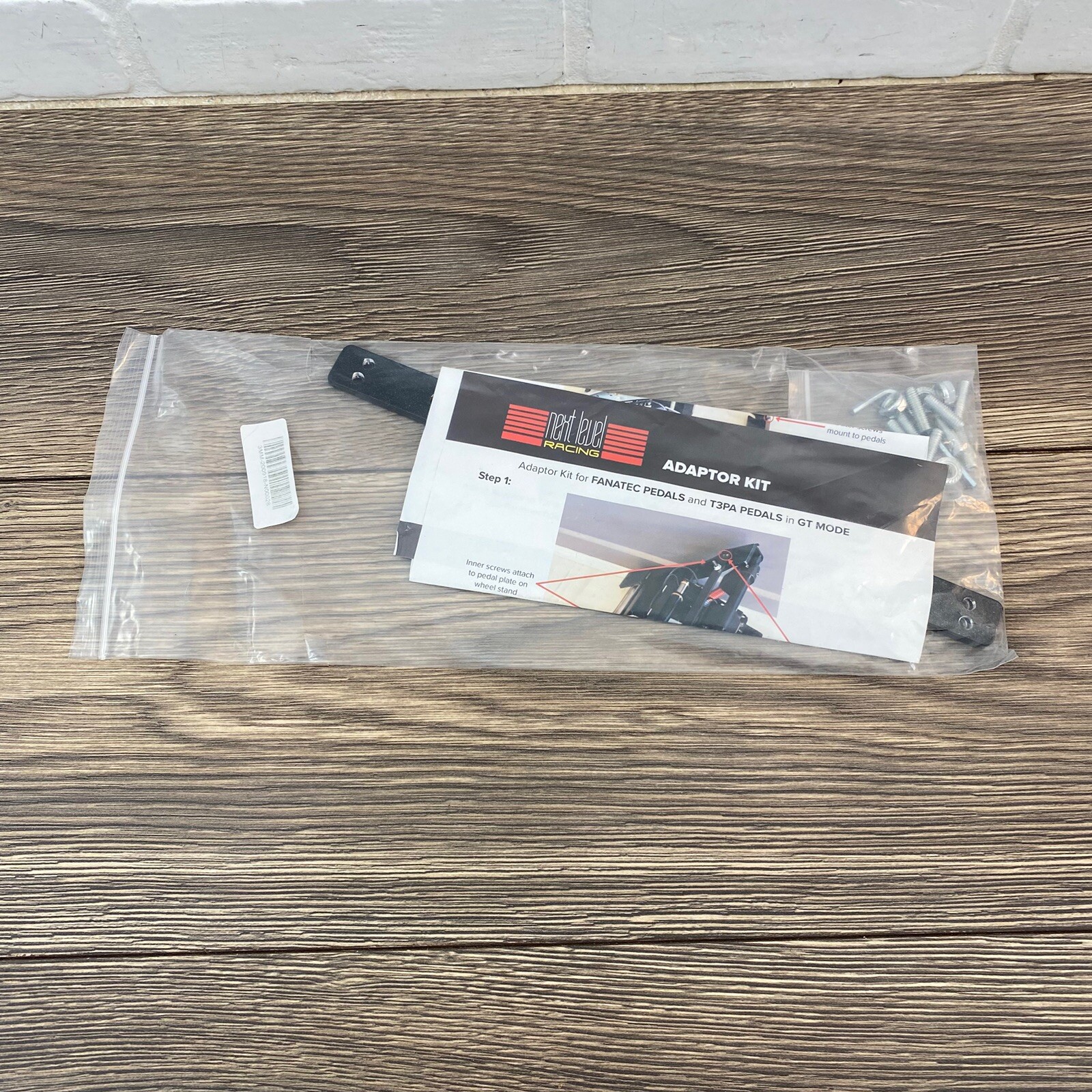 Next Level Racing Adaptor Kit For FANATEC PEDALS & T3PA PEDALS In GT Mode