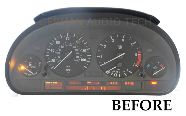 BMW POINTER MOTOR INSTRUMENT SPEEDOMETER CLUSTER REPAIR SERVICE E39 E53 X5 E38