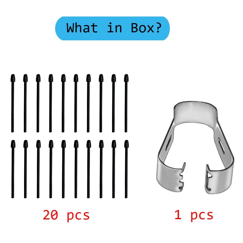 MJKOR 20 PCS 2B Pen Tips Replacement Compatible with Remarkable 2 Pencil, Pen...
