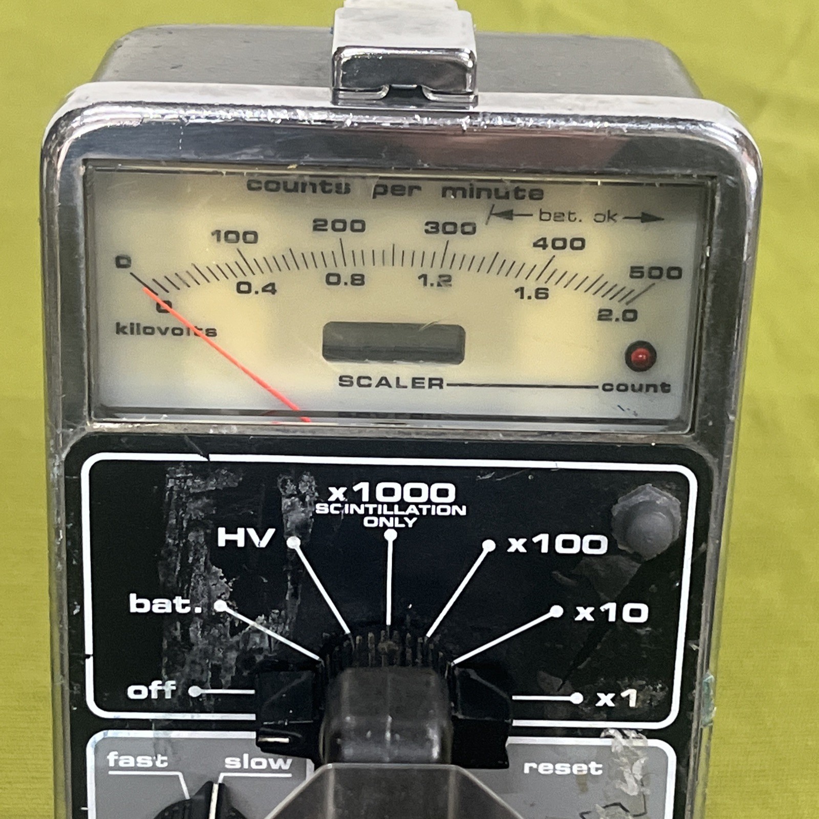 Bicron Surveyor Meter Model MS with Scaler (For Parts Only- read the notes)