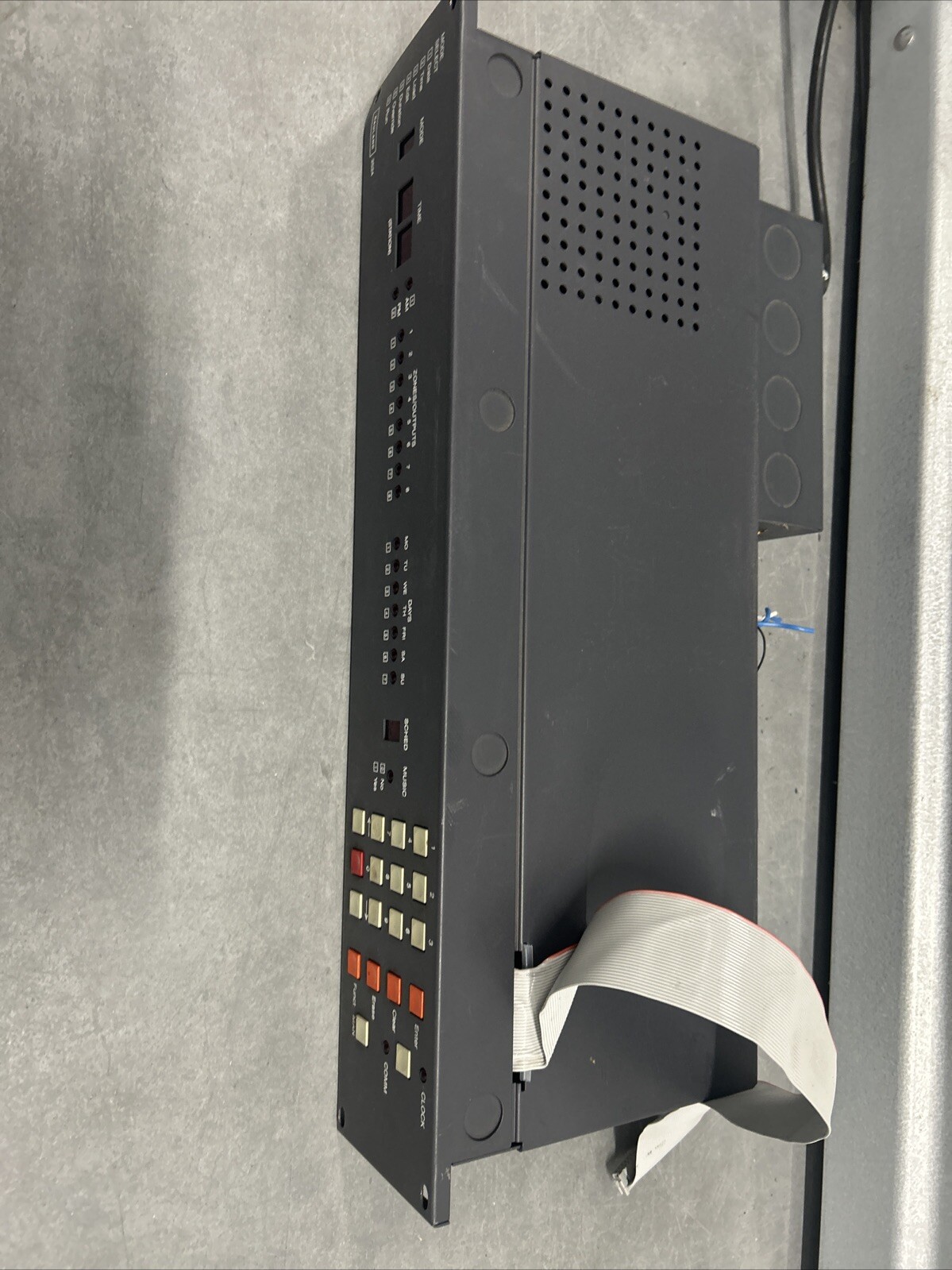 Rauland 2524 Master Clock Intercom Control System
