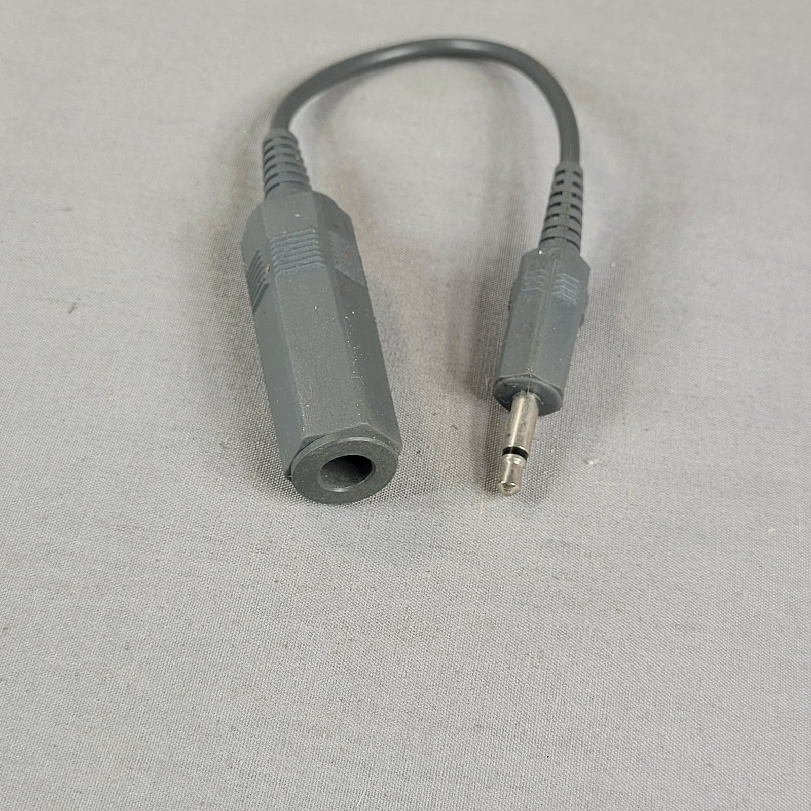 3.5mm 1/8" Male TRS to 6.35mm 1/4" Female TRS Audio Headphone Adapter Cable