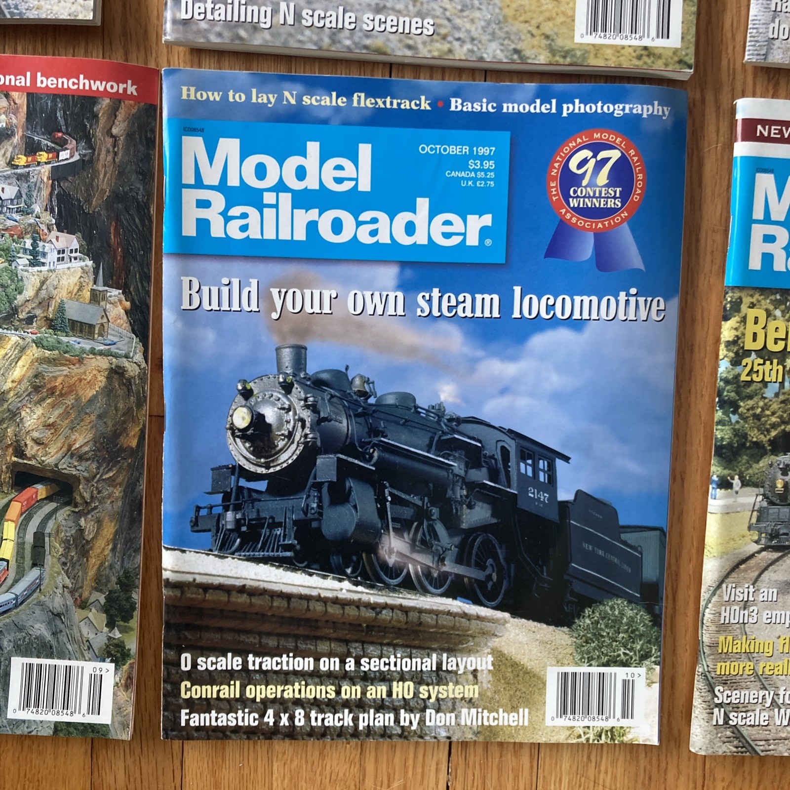 Model Railroader Magazine 1997- 12 Issues