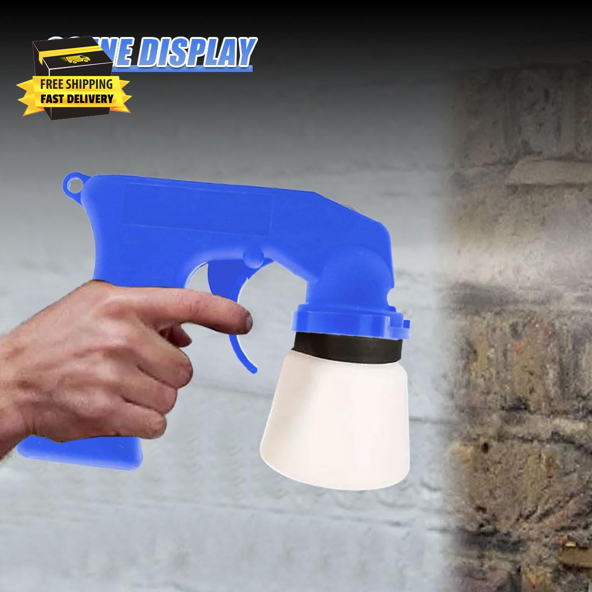 2PCS Spray Paint Can Trigger Handle, Reusable Instant Aerosol Trigger Handle, Co