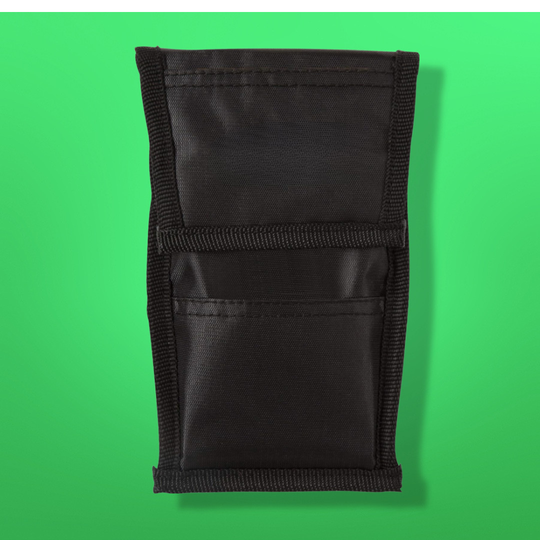 Black Dart Case with Plastic Insert Holds 3 Darts and Keeps Flights Safe