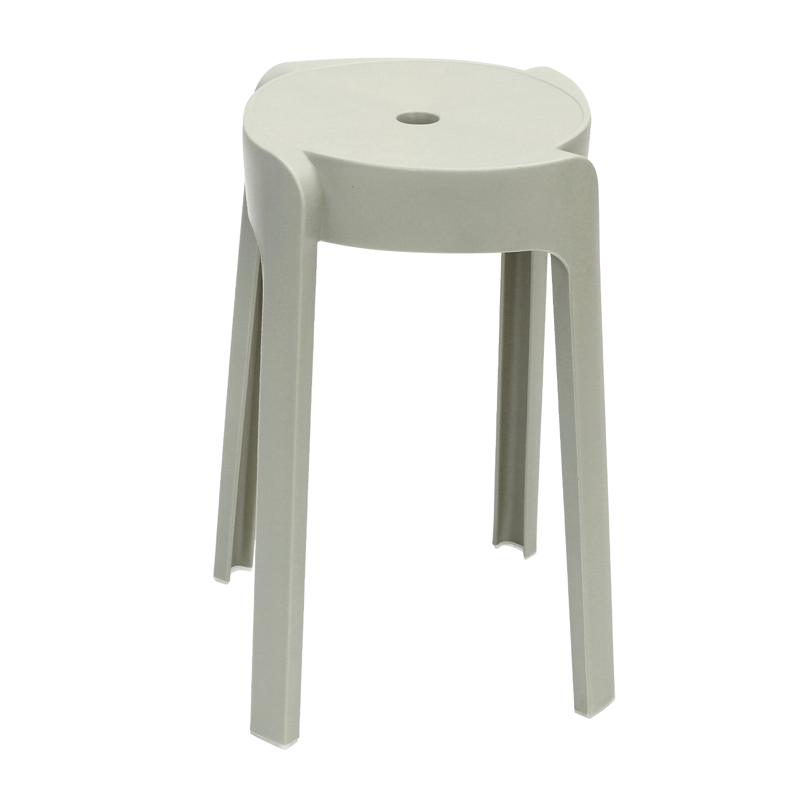 10Pack 18" Stackable PP Barstool Set Dining Table Chair Counter Height Stool