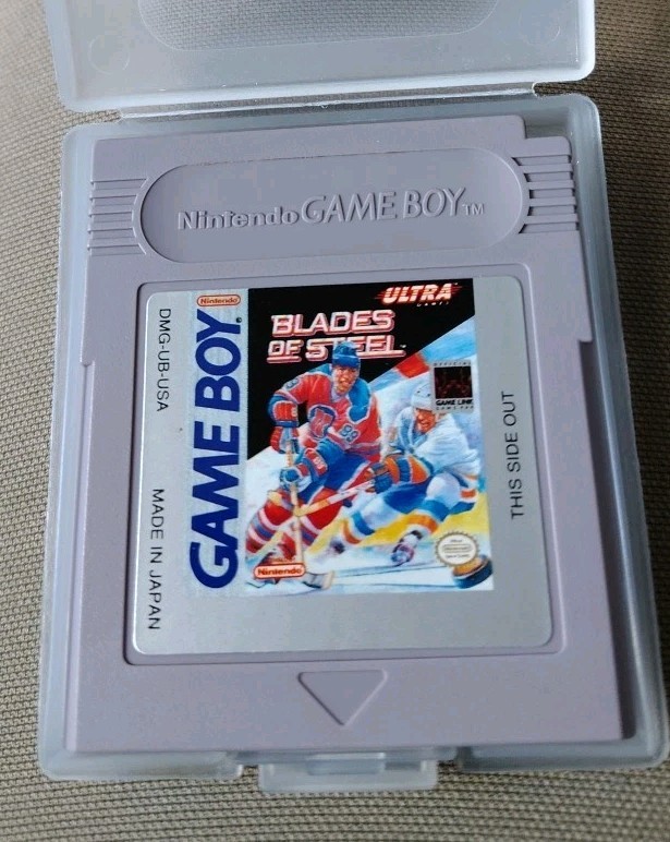Blades of Steel (Nintendo Game Boy, 1991) Cartridge And Case Only. Authentic 🔥