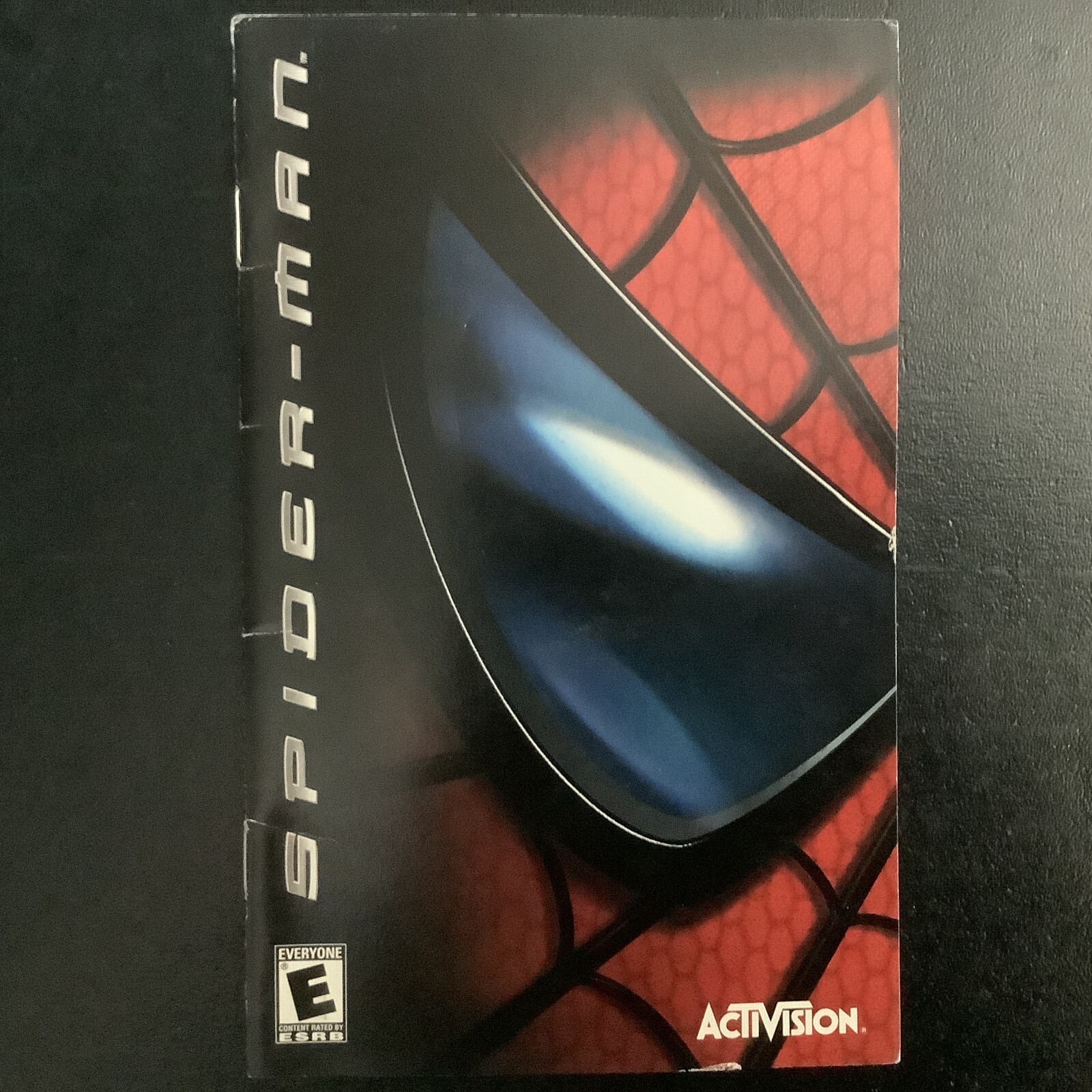 Spider-Man 1 PS2 PlayStation 2 Instruction Manual Only