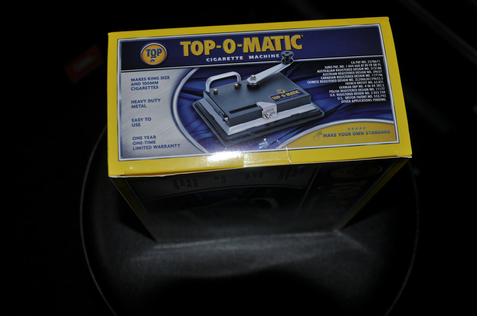 Top-O-Matic Rolling Machine (NEW SEALED BOX)