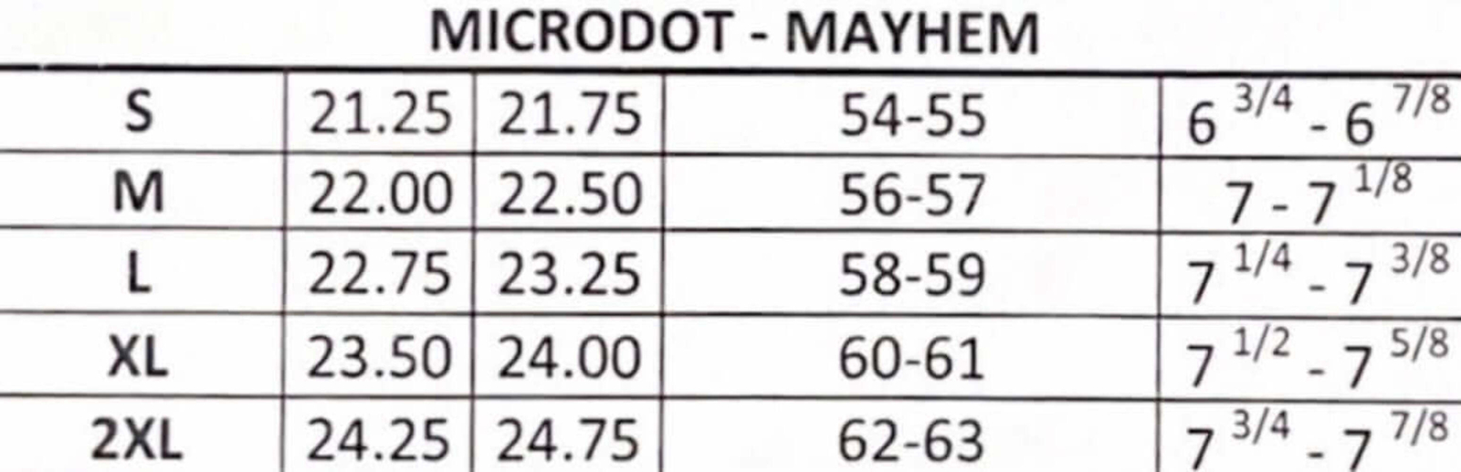 Micro DOT Mayhem German Style Motorcycle Helmet