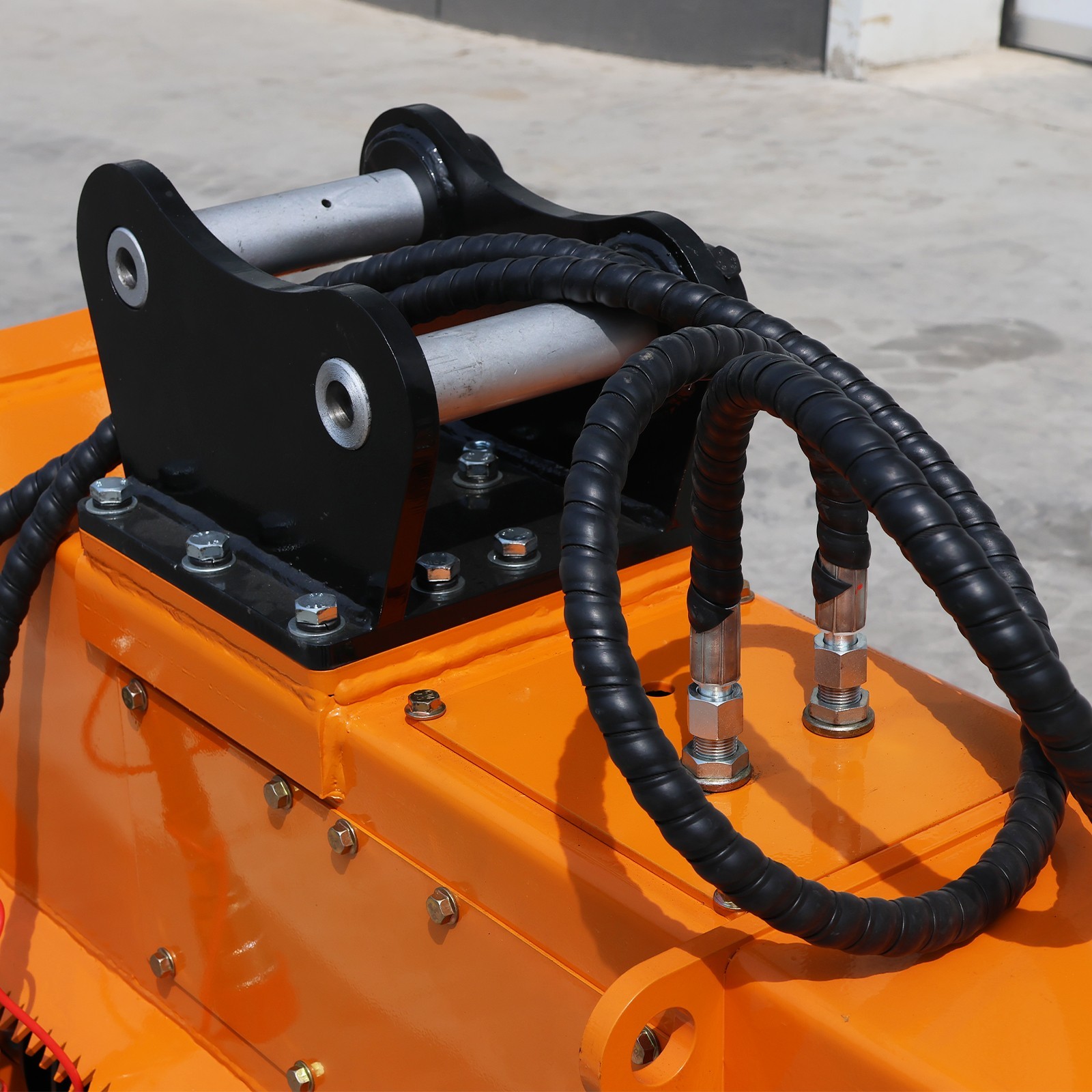 Hydraulic Forestry Mulcher for 3-4 Ton Mini Excavator Brush Cutter 40mm Pin NEW