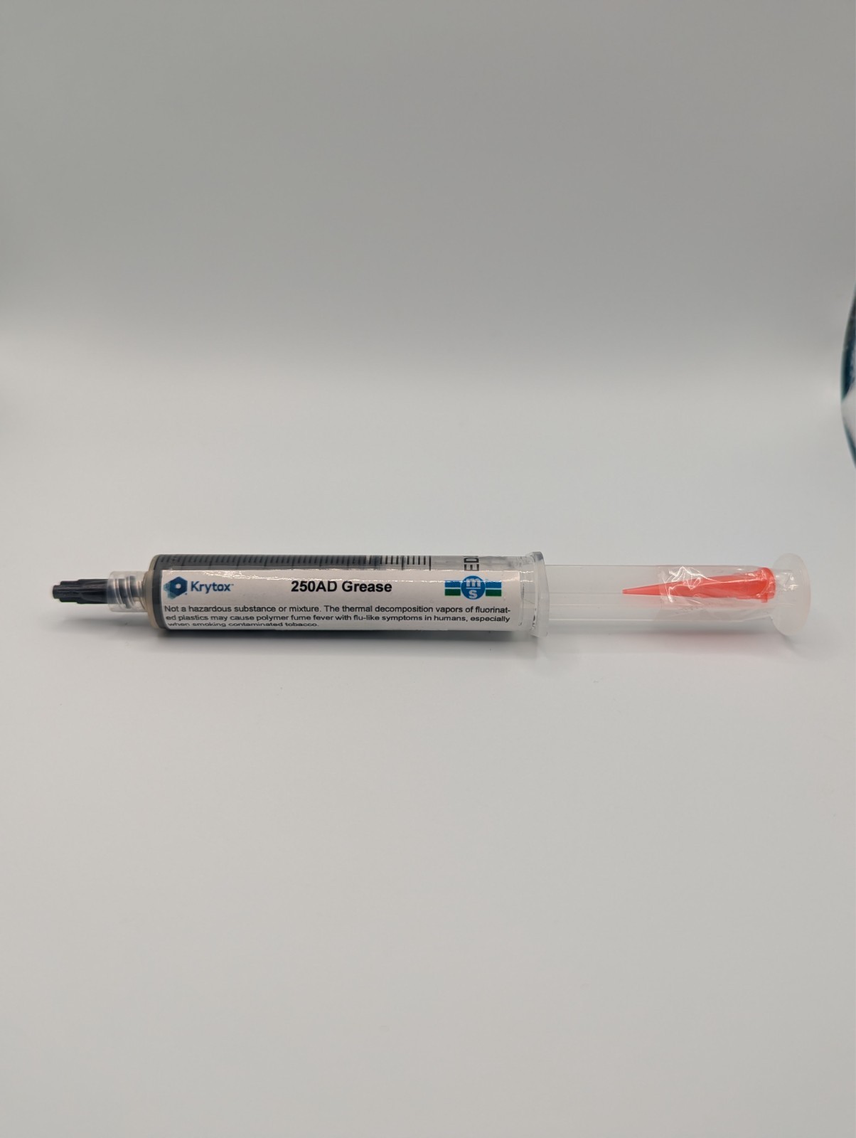NEW KRYTOX 250 AD Synthetic Extreme Pressure Grease 1/2 oz Syringe, EXP 03/07/27